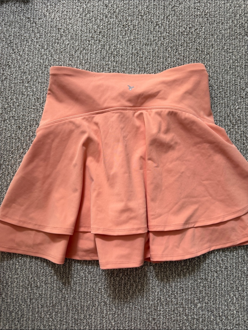 Old Navy Peach Circle Skater Skirt